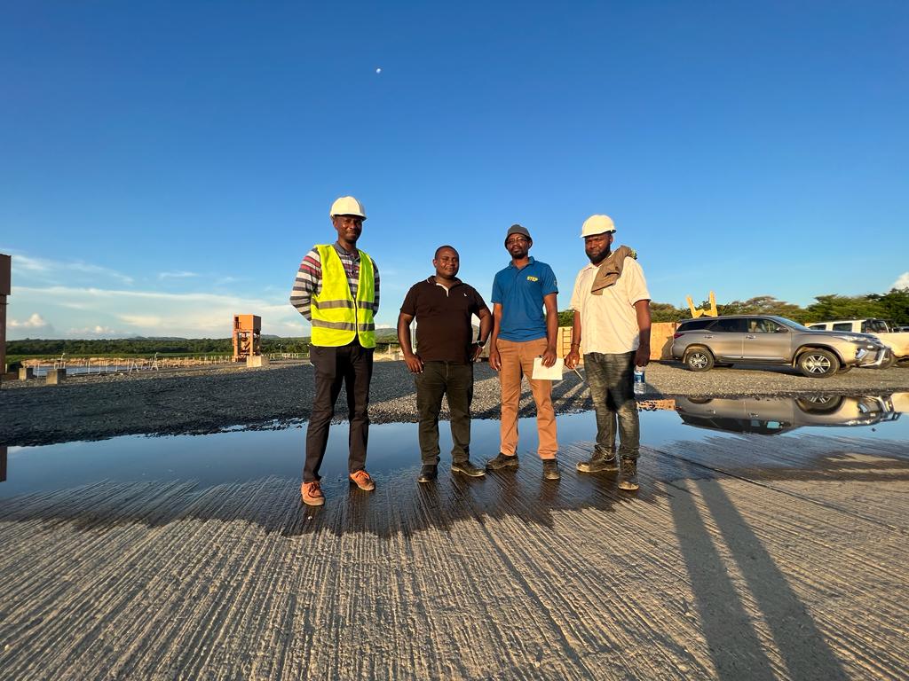 Team at Kapichira Hydroelectric Power Station